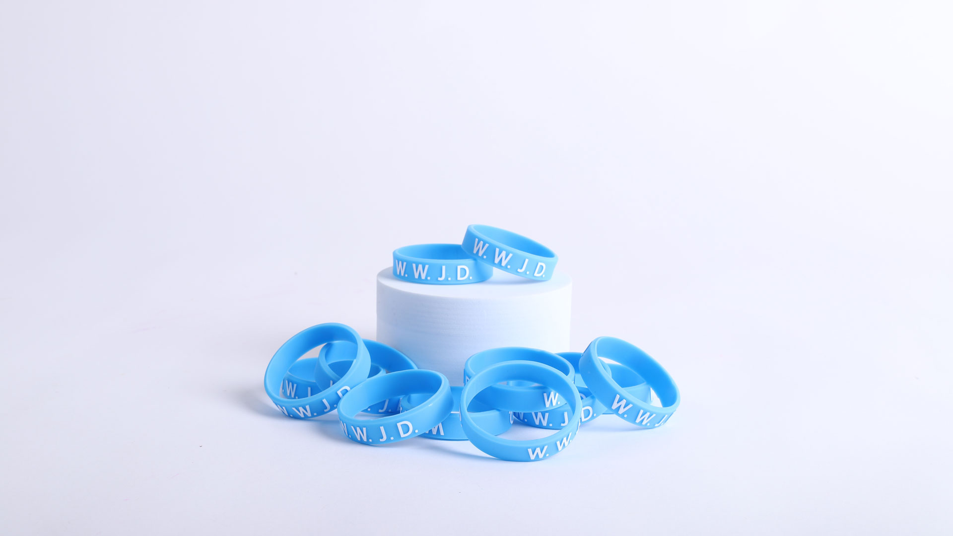 24 Pieces WWJD Rubber Bracelets What Would Do Bracelets Colorful WWJD  Silicone | eBay